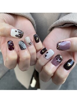 ネイルズトーキョー(nails TOKYO)/バレンタインネイル