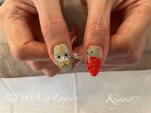 リオッサ オブ ラグーン(RIOSSA of Lagoon)/ワンホンネイル×干支ネイル