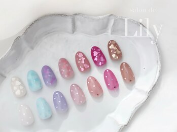 サロン ド リリー(salon de Lily)/《パラジェル》ハートネイル