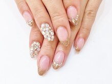 ネイルコレクション ピンク(Nail Collection Pink)/ジェル放題★ラメフレンチ