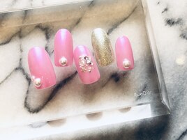 パール☆ガーリーネイル