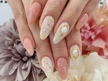 ディーネイル 天王寺(D-nail)/(松崎)大理石nail