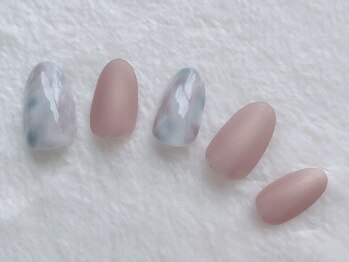 上品マットと艶コーデ♪