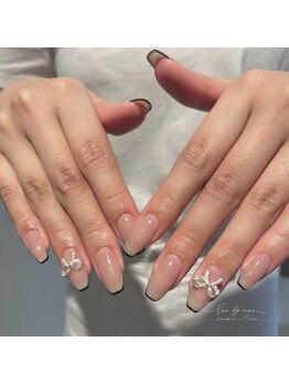 シー バイ メール(See by mer)/フレンチネイル