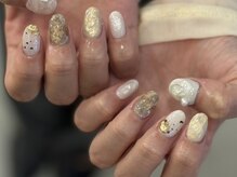 プチナノ(petitnano)/【sora担当】ニュアンスネイル