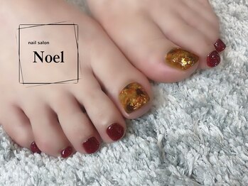 秋FOOT【持込親指アート】