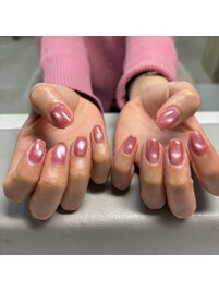 マグネットネイル/ピンクネイル