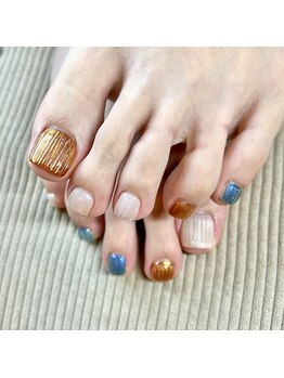 リファインネイル(refinenail)/バカラフットネイル