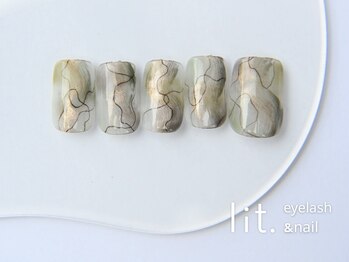 リット 万代店(lit.)/ニュアンスネイル