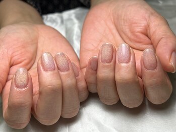 ネイルサロン プール ヴー(Nail Salon Pour Vous)/【シンプル】マグネットネイル