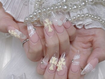 ネイルプリンセス(Nail Princess)/オーロラネイル/レース/