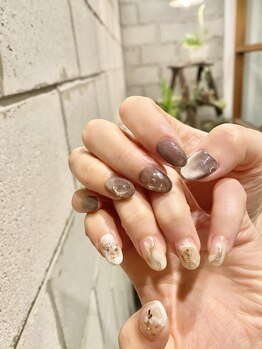 ニキ ヘアー ネイル(niki hair nail)/マグネットニュアンス