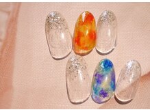 ネイルサロン ブリオン(Nail Salon Bullion)/梅雨マーブル 