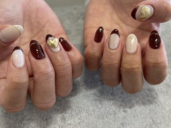 ワンポイントハート