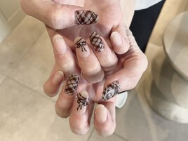 チェックネイル　担当:星