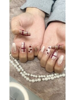 ウィル(Will)/マグネットと赤で作るXmasネイル