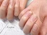 ジェルをお休みして、傷んだ爪を育てたい方に☆オフ+自爪育成ケア