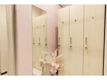 ビュップ 浜松町店(美up)の雰囲気（清潔感のあるロッカールーム）
