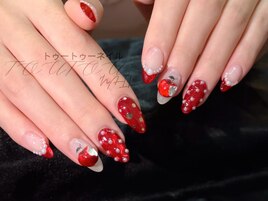 クリスマスネイル