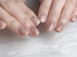 まろやかチューリップネイル