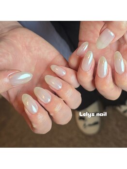 レリーズ ネイル(Lelys nail)/オーロラミラーネイル