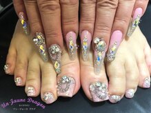 アン ジョーヌドラゴ/キラキラ☆グラデーションネイル