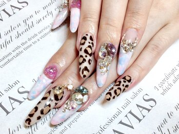 ラヴィアスプラス(LAVIAS+)/【スカルプ】10本アートし放題