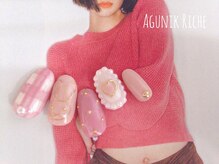 アグニークリッシェ(Agunik Riche)/【うさちゃんネイル】