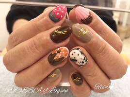 ハートフレンチｘチョコがけ