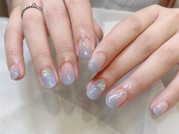 フルゥ エビス(fl EBISU.)/グラデーション/オーロラネイル