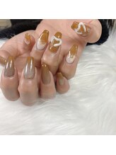 ネイルミュウ(Nail miu)/キャラメルラテ