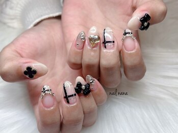 ネイルナナ(nail nana)の写真/韓国から直輸入だから日本で希少なパーツやカラーが豊富に♪キラキラやデコ好きの方、人と被りたくない方◎