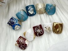 エムネイル(M-Nail)/★成人式フットネイル★