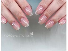 ココナッツネイル/夏ネイル