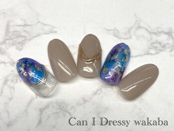 キャンアイドレッシー 若葉(Can I Dressy)/【選べる定額ネイル☆ ￥5300】