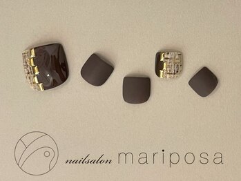 マリポッサ(mariposa)/秋フットネイル