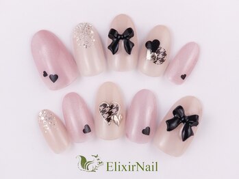 エリクサーネイル 新橋(Elixir Nail)/定額b カジュアル/クーポン使用