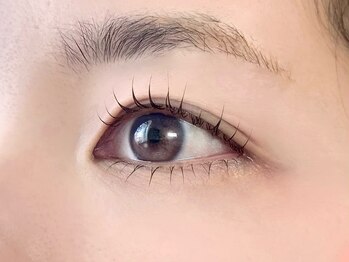 アークヘアーダイ ネイル アンド アイラッシュ(ARK HAIR DAI)の写真/束間まつげで瞳に光が入るカール★ロッド多数で選べるカール◎ 《西熊本/南区/束感/モチ◎/ナチュラル》