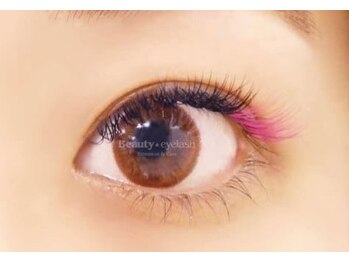 ビューティーアイラッシュ リータ伊丹店/カラー半分迄OK、目尻のみOK