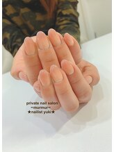 プライベート ネイルサロン マーマ(murmur)/春カラーグラデーション