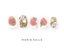 マリーネイルズ 近鉄あべのハルカス店(MARIE NAILS)/ご新規様8000円 シンプル 0929b