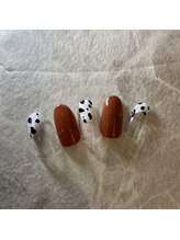 プラスチッタ(hair make salon plus citta')/ダルメシアンネイル