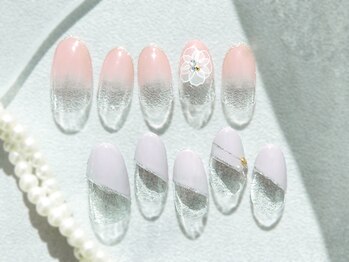 プラスネイル 池袋西口店(PLUS NAIL)の写真/OLさんに人気のネイルや今人気のデザイン等、毎月30種類以上のデザインをリリースしています【池袋西口店】