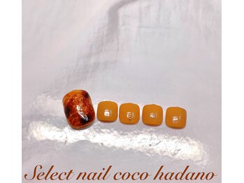 セレクトネイル ココ 秦野店(SELECT NAIL COCO)/フット べっこうネイル