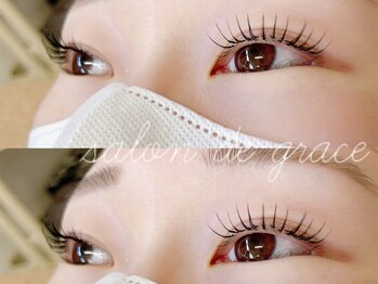 サロンドグレース 千葉店/セーブル100本 束間仕上げ