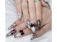 Mネイル/長さだし｜フレンチ