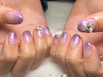 ジョアネイル(JOA Nail)/紫★パープル★グラデ★パール