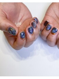 オーロラネイルデザイン