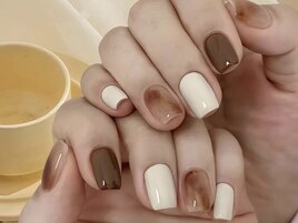 秋ネイル持ち込み