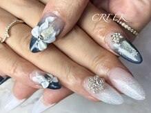 クリーク(CREEK)/フラッシュラメグラデーション冬